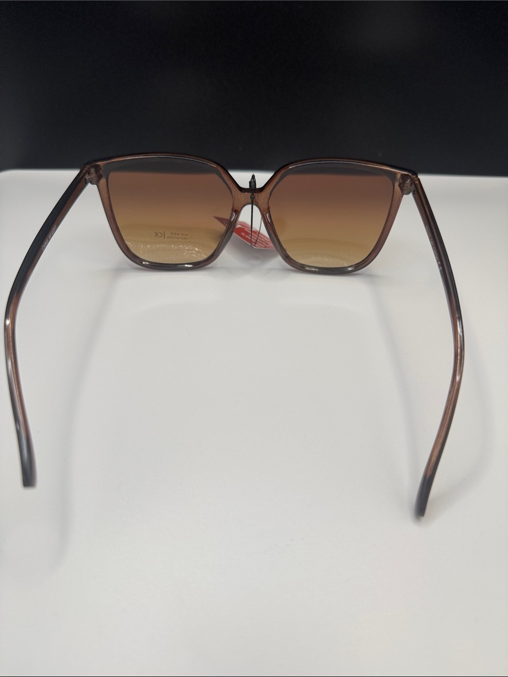 Women's Brown Gradient Sunglasses - Picture 4 of 5